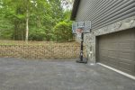 A Stoney River - Basketball Goal and Garage leading to Game Room